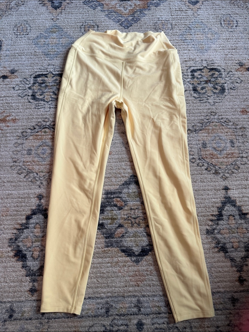 Peloton Light Yellow High-Waist Leggings